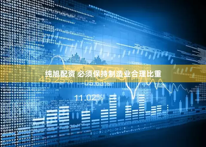 纯旭配资 必须保持制造业合理比重